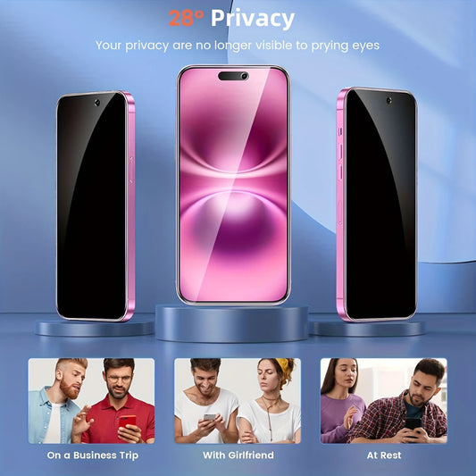 Full Coverage Screen Protector for iPhone (4 Pack)